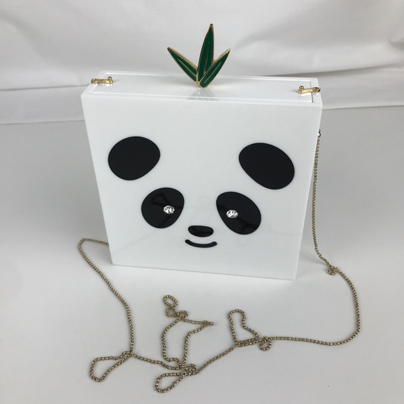 Charlotte Olympia Handbags - Charlotte Olympia Bao Bao Panda Minaudiere
